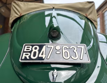 Volkswagen Typ 18 А Polizei Streifenwagen '06.1948–49
