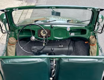 Panel frontal Volkswagen Typ 18 А Polizei Streifenwagen '06.1948–49