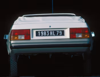 Renault Fuego Cabriolet Concept by Heuliez '1982