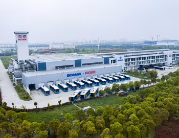 Scania-Higer manufacturing plant in Suzhou, China '11.2016–pr.