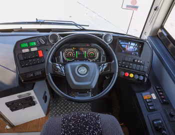 Front Panel Higer STEED XL [UK-spec] '2022–pr.