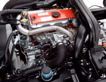 Bajo el capó Hino 300-714 Hybrid '2007–11