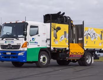 Hino 500 MANCO Glass Collection Vehicle [New Zealand] '2008–pr.