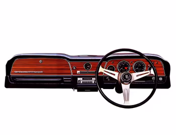 Panel frontal Hino Contessa 1300 Coupe (PD300) '04.1965–03.1967