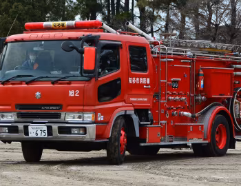 Mitsubishi Fuso Super Great FP fire engine