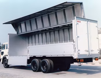 Hino Super Dolphin FR beverage truck '1985–90