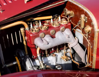 Sous la capuche Hispano-Suiza Alfonso XIII '1914