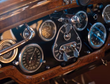 Dashboard Hispano-Suiza H6B Cabriolet Le Dandy por Chapron (#11528) '1926