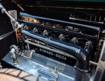 Bajo el capó Hispano-Suiza H6 Torpédo by Duvivier (#10003) '1919
