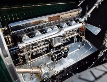 Sous la capuche Hispano-Suiza H6 Torpédo by Duvivier (#10003) '1919