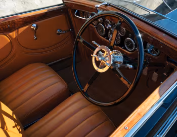 Interior Hispano-Suiza H6B Cabriolet Le Dandy por Chapron (#11528) '1926