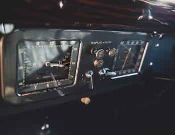 Dashboard Hispano-Suiza K6 Limousine by Vanvooren (#15095) '1936