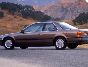 1990–91 Honda Accord LX Coupe [North America] (CB7)