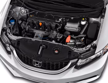 Sob o capô 2013–15 Honda Civic CNG [North America] (FB5) '2012–15
