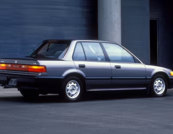 1990–91 Honda Civic DX Sedan [North America] (EF)