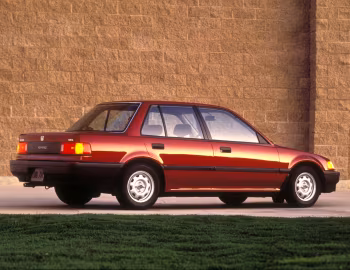 1988–89 Honda Civic DX Sedan [North America] (EF) '1987–89