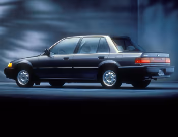 1990–91 Honda Civic DX Sedan [North America] (EF)