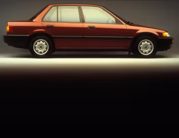 1988–89 Honda Civic DX Sedan [North America] (EF) '1987–89