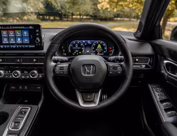 Painel frontal Honda Civic e:HEV [UK-spec] '2025–pr.