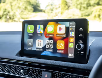 Interior Honda Civic e:HEV [UK-spec] '2022–25