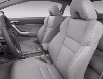 Interior 2007–08 Honda Civic EX-L Coupe [North America] (FG1) '2006–08