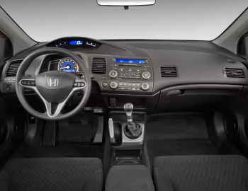 Painel frontal 2009–11 Honda Civic EX Coupe [North America] (FG1) '2008–11