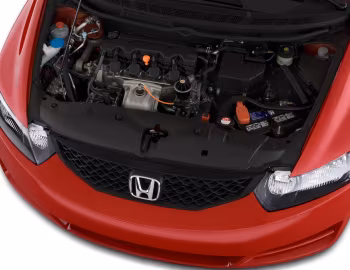 Sob o capô 2009–11 Honda Civic EX Coupe [North America] (FG1) '2008–11