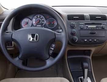 Painel frontal 2004–05 Honda Civic EX Sedan [North America] (ES2) '2003–05