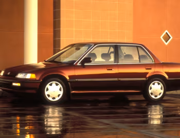 1990–91 Honda Civic EX Sedan [North America] (EF)