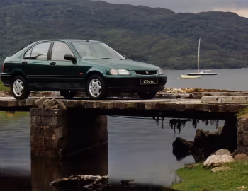Honda Civic Fastback [UK-spec] '1995–97