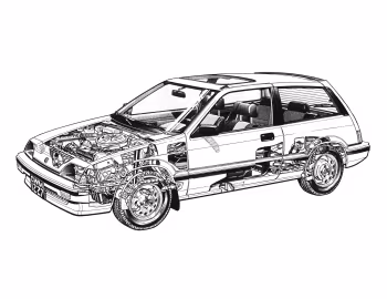 Honda Civic Hatchback [EU-spec] '1983–87