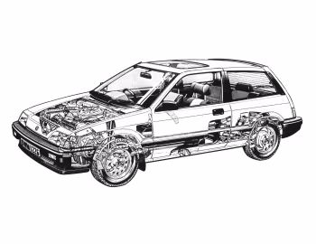 Honda Civic Hatchback [UK-spec] '1983–87