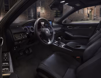Interior 2022–24 Honda Civic Hatchback Sport Touring [North America] '2021–24