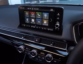 Interior Honda Civic Hatchback VTi LX [Australia] '2021–24