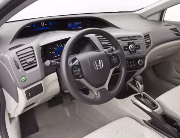 Interior 2012 Honda Civic HF [North America] (FB2) '2011–12