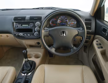 Painel frontal Honda Civic Hybrid [UK-spec] (ES9) '2002–03