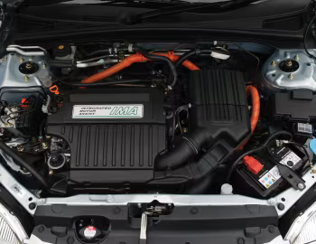 Sob o capô Honda Civic Hybrid [UK-spec] (ES9) '2002–03