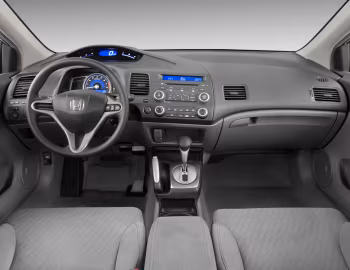 Painel frontal 2009–11 Honda Civic LX Coupe [North America] (FG1) '2008–11