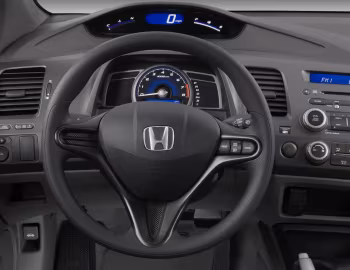 Painel frontal 2007–08 Honda Civic LX Coupe [North America] (FG1) '2006–08