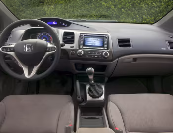 Painel frontal 2007–08 Honda Civic LX Coupe [North America] (FG1) '2006–08