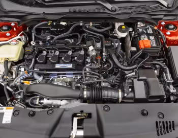 Sob o capô 2019–21 Honda Civic Sedan [North America] (FC) '2018–21