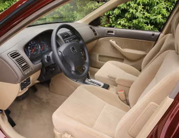 Interior 2001–03 Honda Civic Sedan [North America] (ES) '2000–03