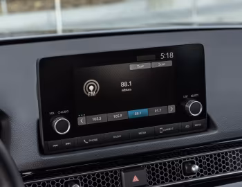 Interior 2022–pr. Honda Civic Sedan Sport [North America] '2021–pr.