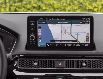Interior 2022–pr. Honda Civic Sedan Touring [North America] '2021–pr.