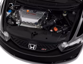 Sob o capô 2009–11 Honda Civic Si Coupe [North America] (FG2) '2008–11