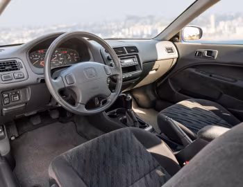 Painel frontal 1999–2000 Honda Civic Si Coupe [North America] (EM1) '1998–2000