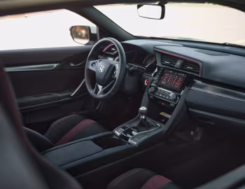 Interior 2020 Honda Civic Si Coupe [North America] (FC) '2019–20