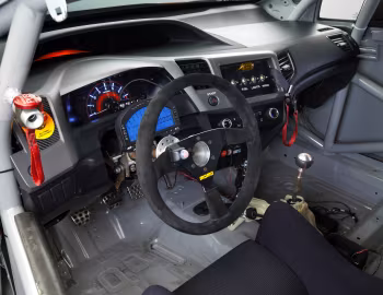 Painel frontal Honda Civic Si Coupe Racecar Compass 360 Racing by HPD '11.2011