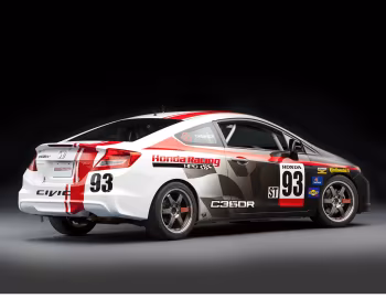 Honda Civic Si Coupe Racecar Compass 360 Racing by HPD '11.2011