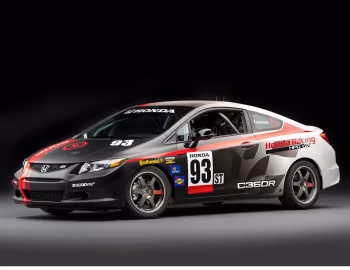 Honda Civic Si Coupe Racecar Compass 360 Racing by HPD '11.2011